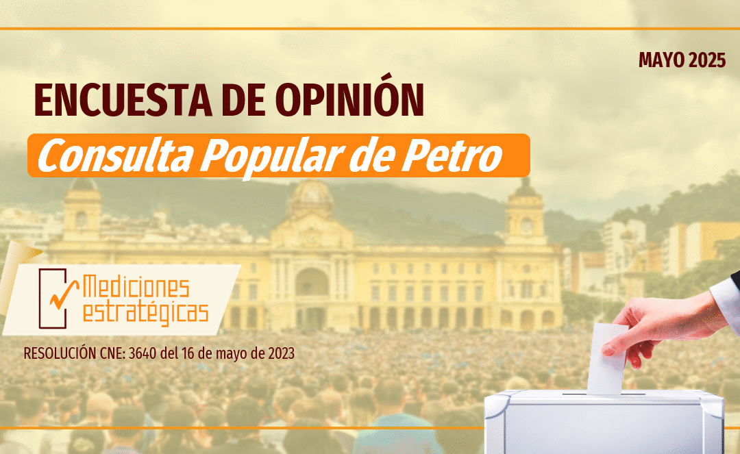 Encuesta de percepción ciudadana Mayo 2025